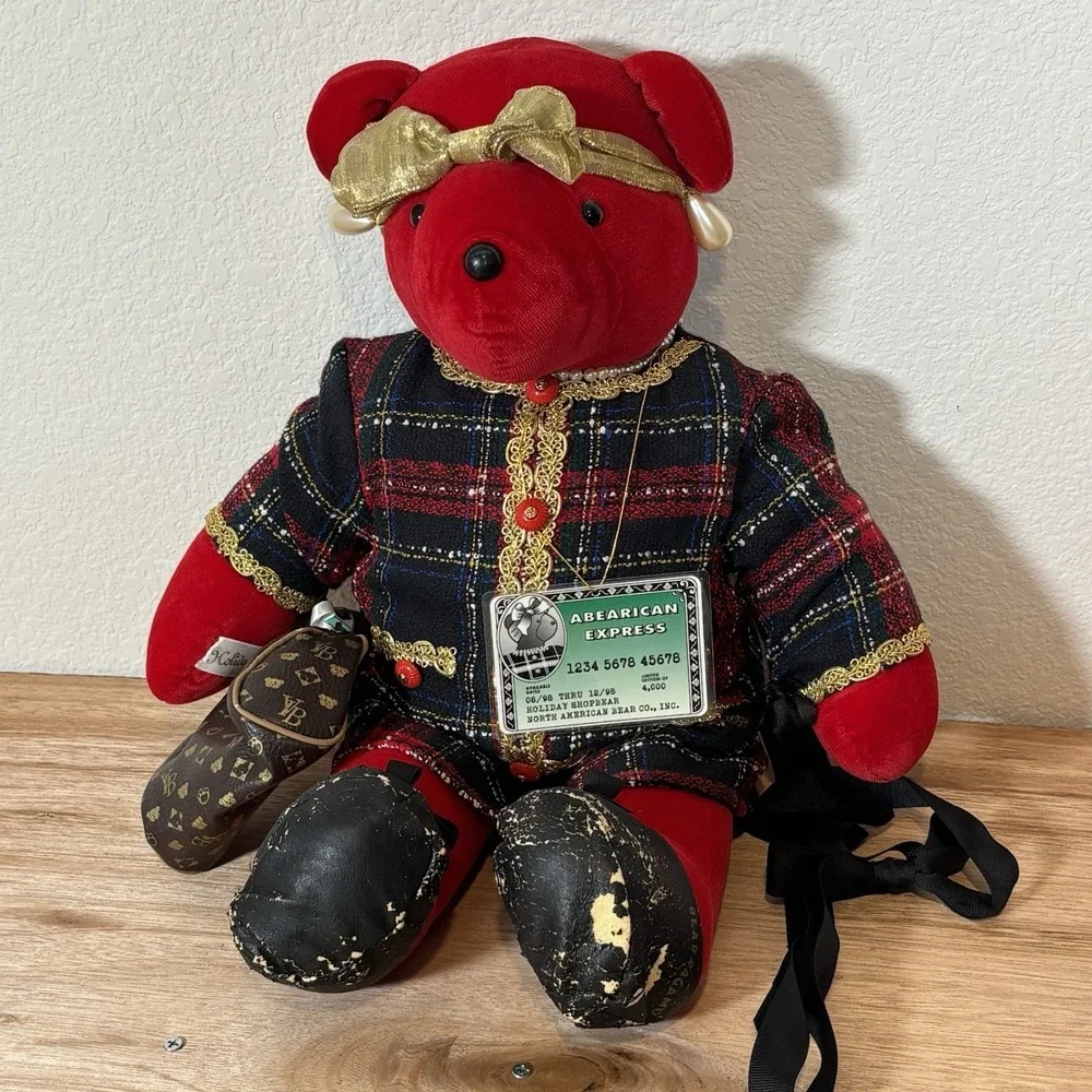Vintage North American Bear VIB Abearican Express Holiday ShopBear 20